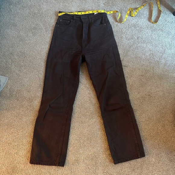 Brown B SIDES Plain Air Jeans Size 24 - Picture 2 of 4